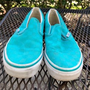 Teal Vans